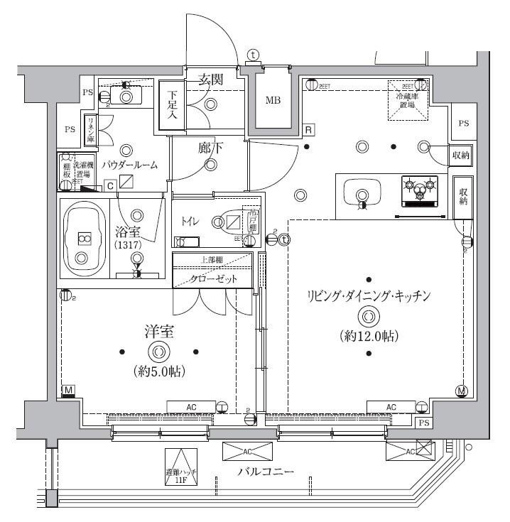 クオリタス南大井 間取り