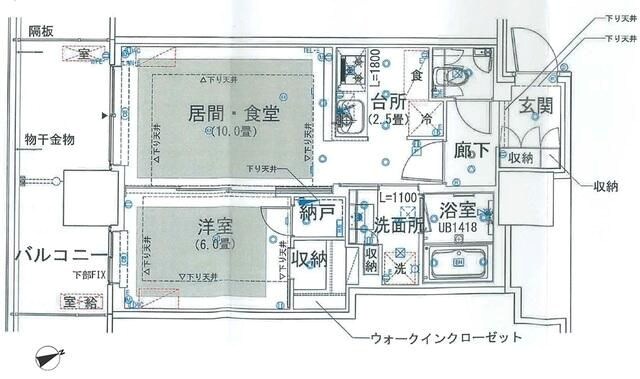 グランドシティタワー池袋 間取り