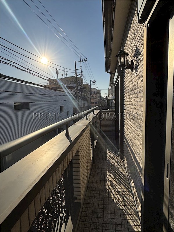 柿の木坂1丁目戸建 ベランダ