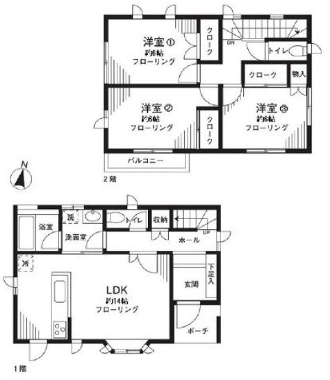 ストアハウス雪ヶ谷1号棟 間取り
