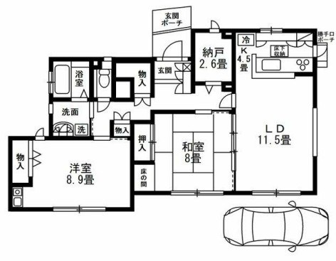 神奈川県川崎市中原区小杉町２丁目 間取り