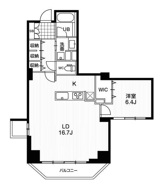 ドゥーエ東池袋  間取り