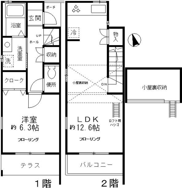 コンフォート用賀 間取り