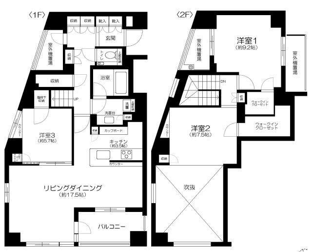 クラッシィハウス浜田山 間取り