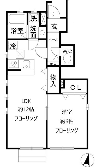 フェリセス・コヒナタ 間取り