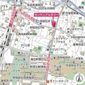 センテニアルタワー 地図（共通）