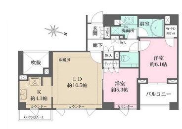パークハウス中目黒 間取り