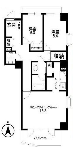 ヴィラアイレックス奥沢 間取り