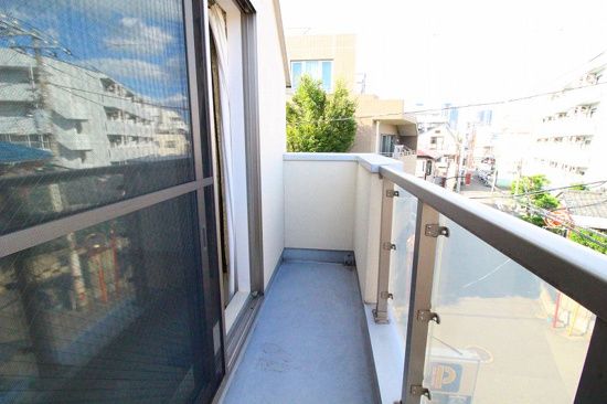 神奈川県川崎市中原区木月３丁目 ベランダ