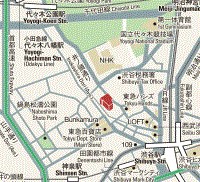 ラ・トゥール渋谷宇田川 地図（共通）