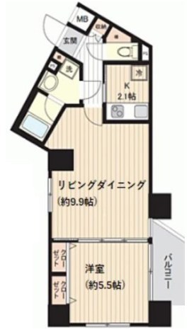 パレステュディオ南青山 間取り