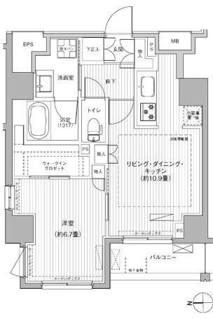 シティインデックス千代田秋葉原 間取り