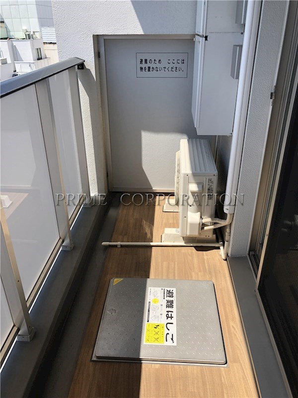 シティインデックス千代田秋葉原 ベランダ