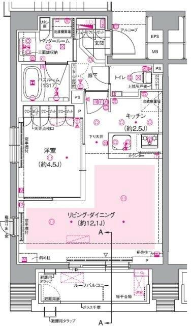 ガーラ・レジデンス本郷三丁目 間取り