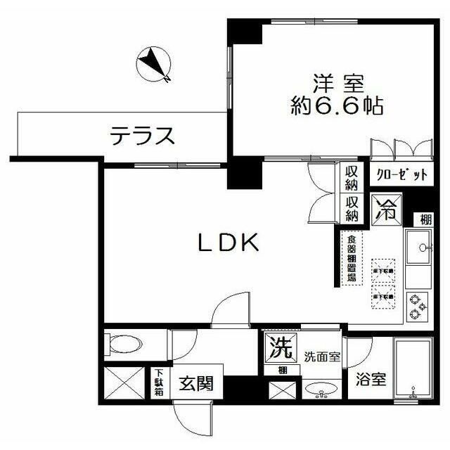 イトーピア幡ケ谷 間取り