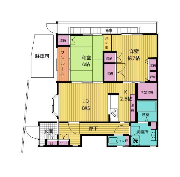 高橋フラッツ 間取り