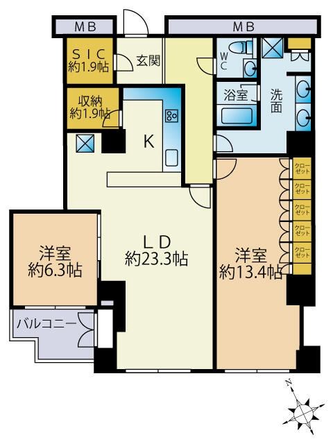元麻布ヒルズフォレストタワー 間取り