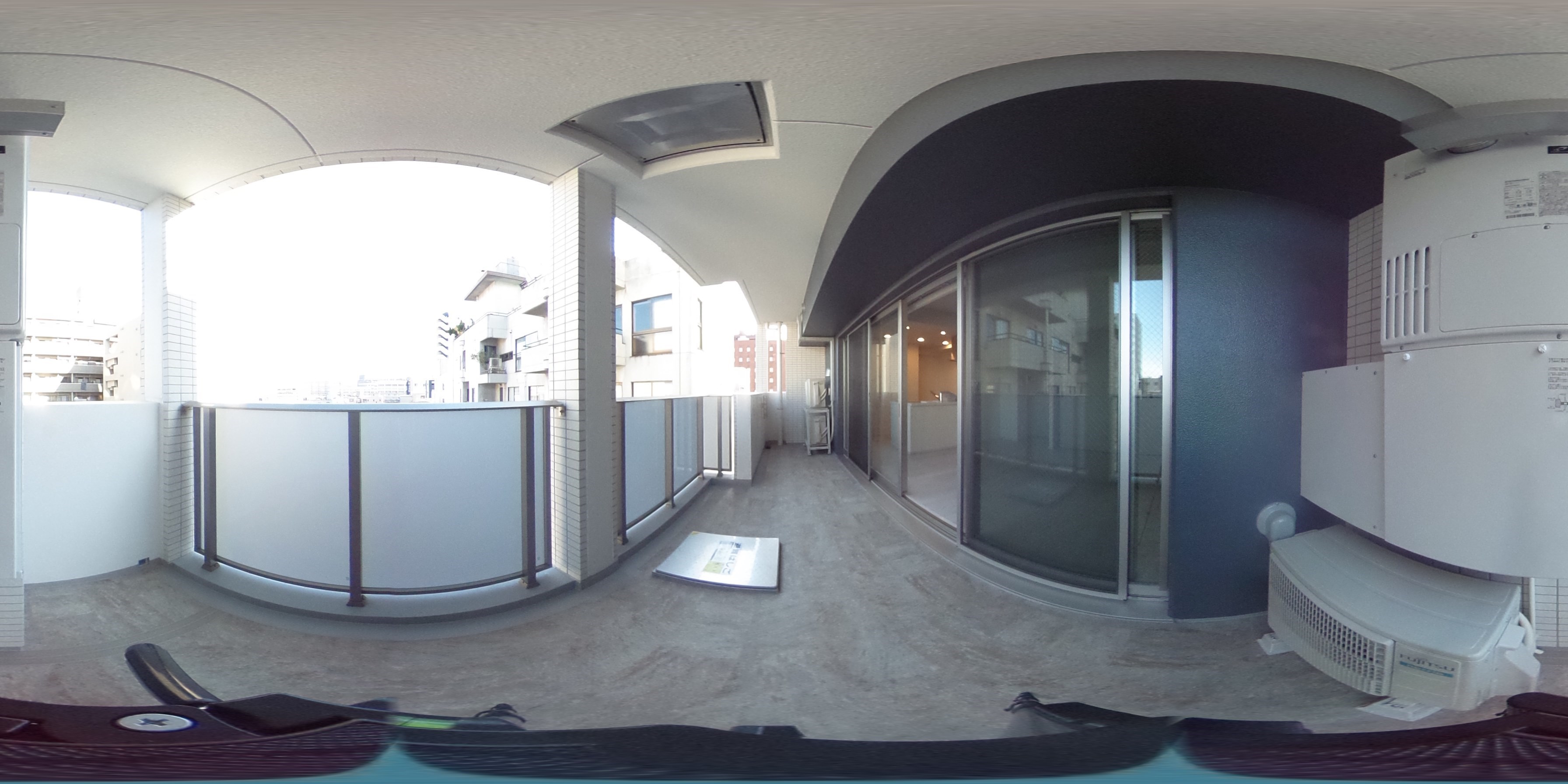 ディームス木場 ベランダ