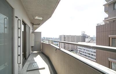 アビタシオン大島 ベランダ