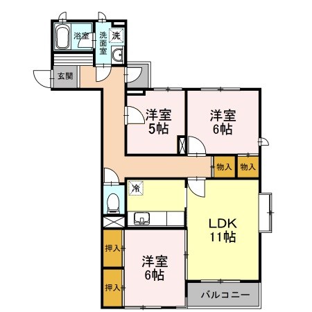 フォレスト I 間取り