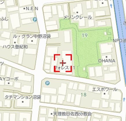 フォレスト I 地図（共通）