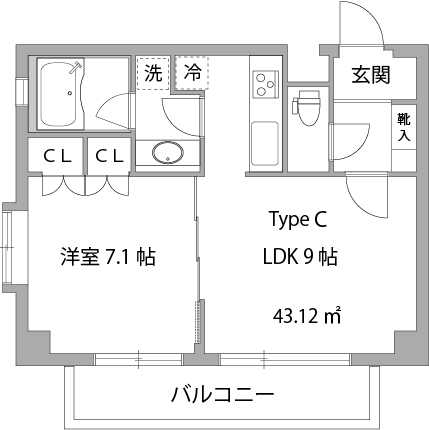 ガーデン中野 間取り