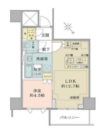 ザ・パークハウス千代田麹町  間取り