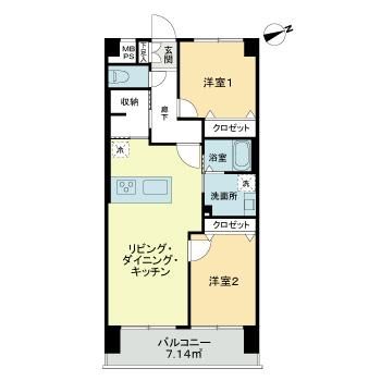 グローイン新宿御苑 間取り