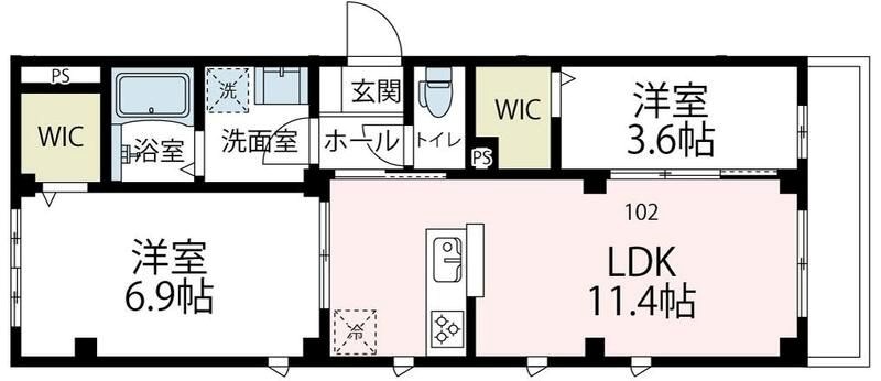 サンパティーク高津 間取り