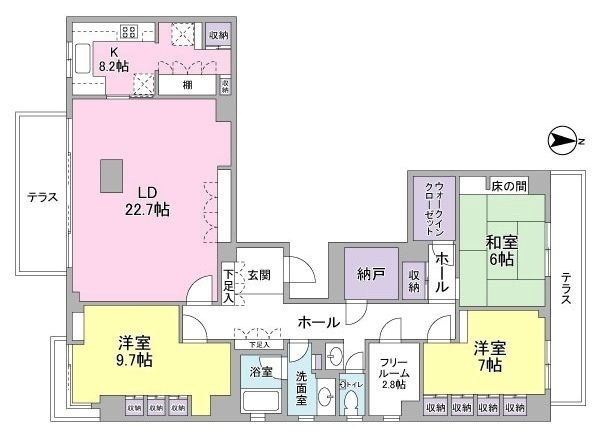 アルファステージ西荻窪 間取り
