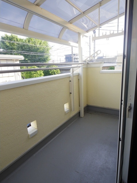 神奈川県川崎市中原区市ノ坪 ベランダ