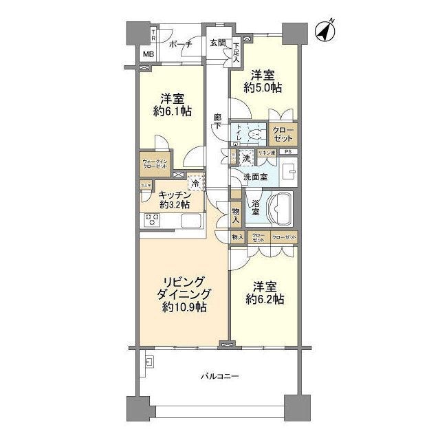 田園ステーションテラス 間取り