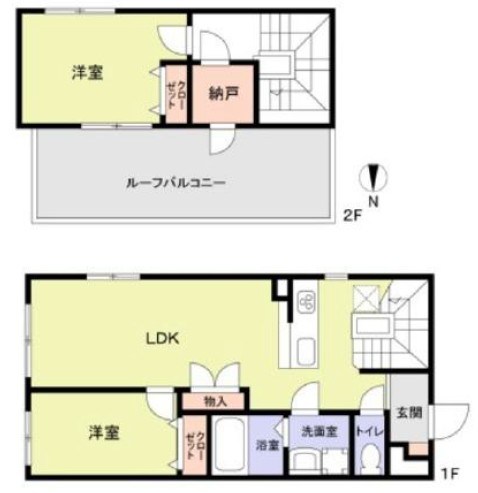 北新宿レーベル 間取り