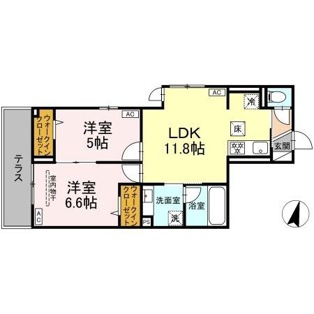 D Paina 木月住吉町 間取り