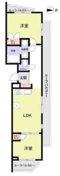 北新宿レーベル 間取り