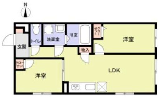 北新宿レーベル 間取り