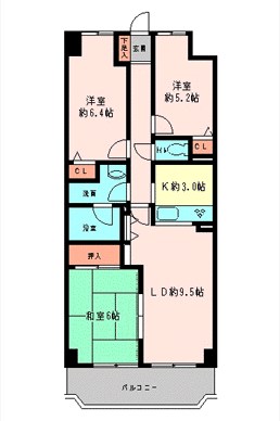 ドエル瀬田 間取り