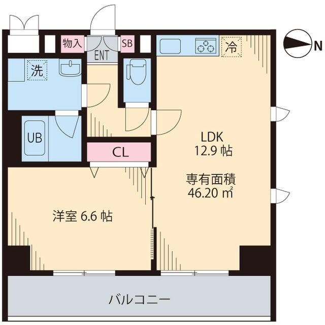 クレストヒル桃ヶ丘 間取り