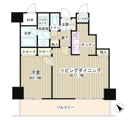 トレステージ目黒 間取り