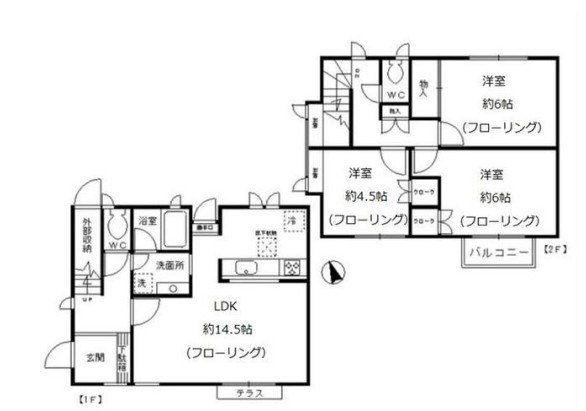 アベニュー浜田山 間取り