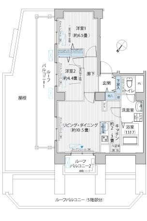 フィオーレ駒込 間取り