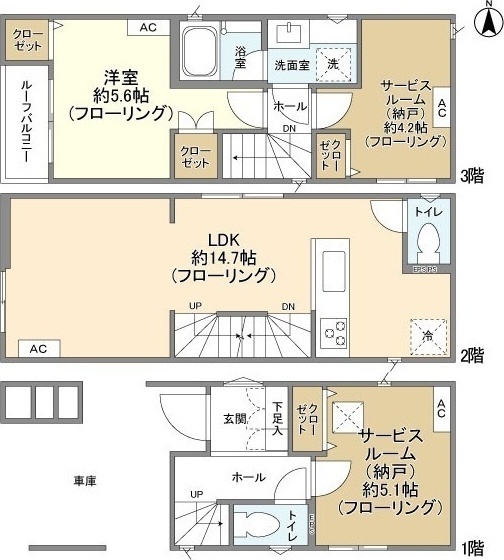 Kolet元住吉＃06 間取り