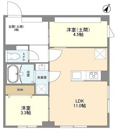 ウェルスクエア目黒 間取り