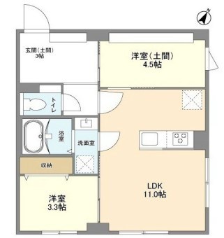 ウェルスクエア目黒 間取り