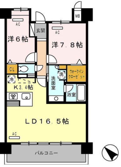 ロイヤルパークス豊洲  間取り