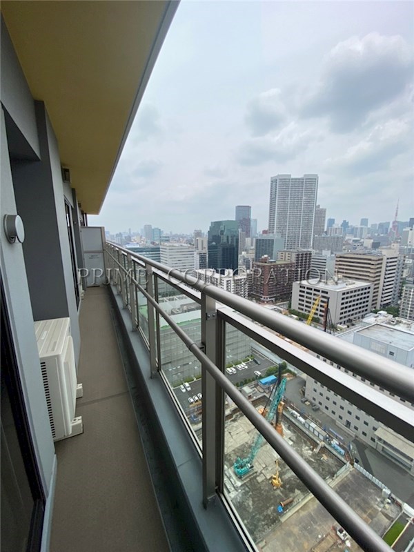 ベルファース芝浦タワー ベランダ