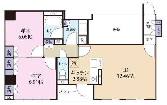 アパラザール秋葉原駅東 間取り