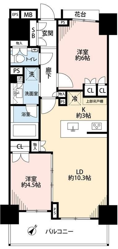 パークハウス文京千石 間取り