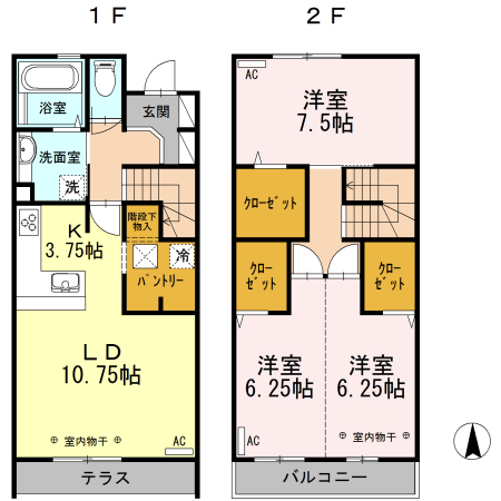 楓 間取り