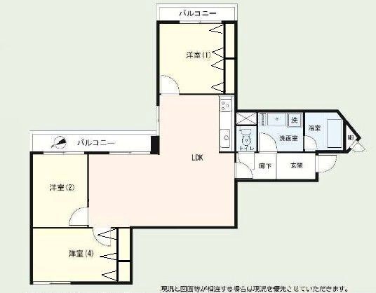 シャンボール代々木上原 間取り